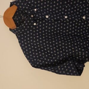 J. Crew Factory anchor slim fit button down